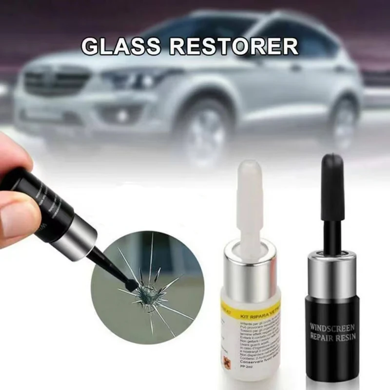 Automotive Glass Scratch Nano Repair Glue Fluid Car Windshield Glass Restore Corrector Resin