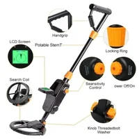 1008A 7.4 Inch Waterproof Kid Metal Detectors Gold Detector Lightweight Search Coil (24"-35") Adjustable Metal Detector Junior 1