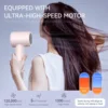 ANLAN High Speed Hair Dryer Fast Drying Low Noise Negative Ionic 120000 RPM Motor Professional Hair Care Magnetic Nozzle Dryer 6