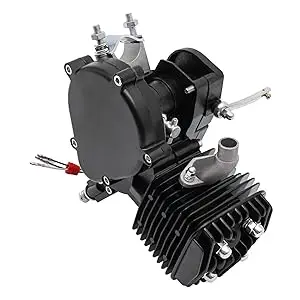 80cc 2-Takt motorisierter Fahrradmotor Leistungsstarker Fahrradmotor mit CDI-System und Einzylinder-Fahrradmotor mit Auspuffrohr – Detail 5