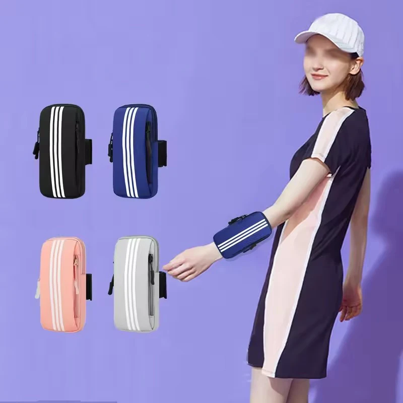 Sports Armband Bag Running Outdoor Hand Holder Case Comfortable Armbands Universal Phone Pouch Mobile Phone Arm Bag 1