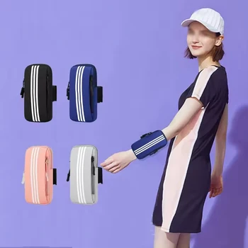 Sports Armband Bag Running Outdoor Hand Holder Case Comfortable Armbands Universal Phone Pouch Mobile Phone Arm Bag 1
