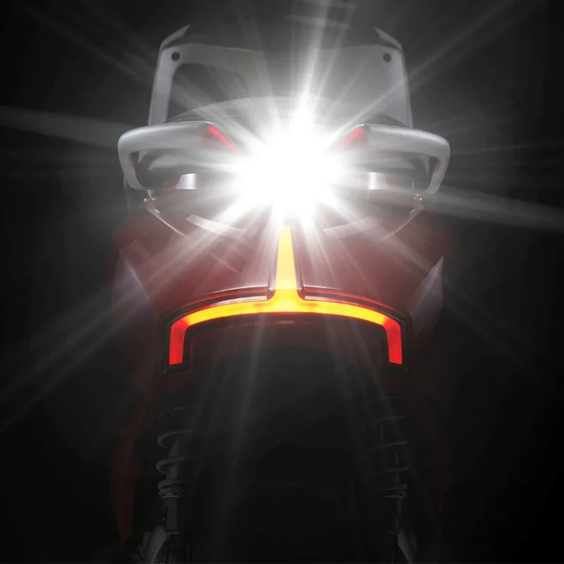 Universal Motorcycle LED Eagle Eye Shape Mini License Plate Light Turn Signal Turn Indicator Tail Rear Light Brake Fog Lamp Bulb