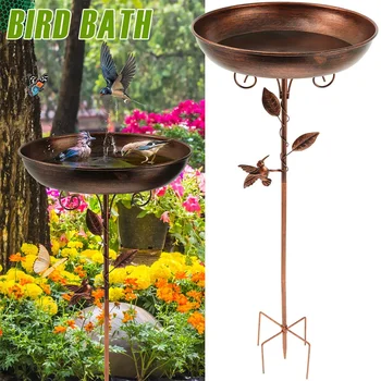 Vintage Iron Garden Bird Bath 1