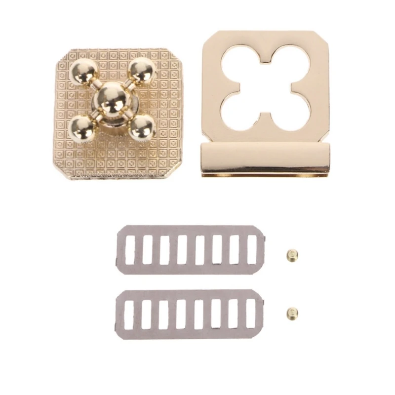 

Metal Clasp Turn Lock Twist Locks For DIY Handbag Craft Bag Purse Hardware Parts