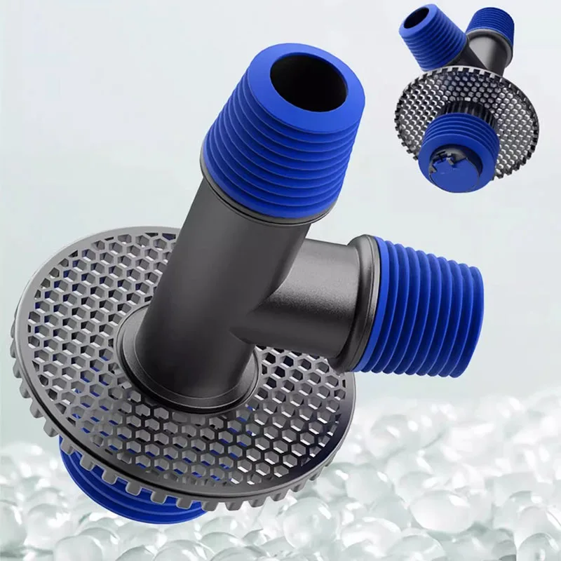 Universal Washing Machine Floor Drain 2 in 1 Sewer Drain Connector Sink Sewer Washroom Accessories Hose Adapter Disposer