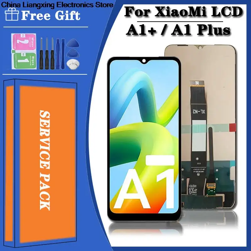 

para xiaomi redmi a1 lcd 220733si display quadro da tela do painel de toque digitador para redmi a1 + a1 plus 220733sfg lcd
