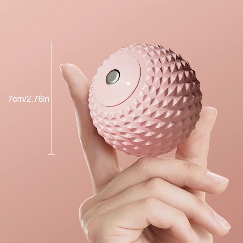TPE Spiky Massage Roller Trigger Point Therapy Hand Hold Meridian Ball Acupoint Massage Myofascial Release for Physical Therapy