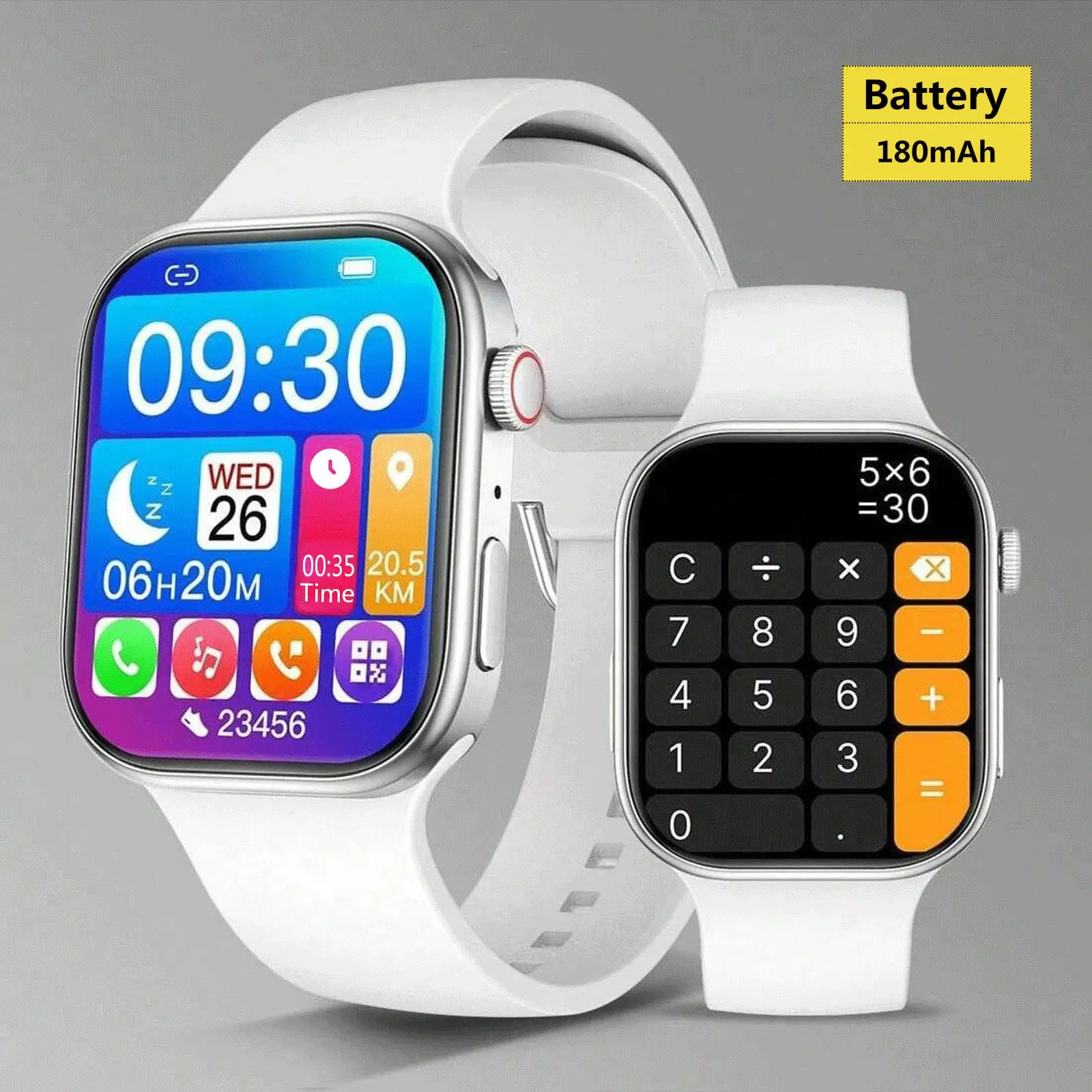 Smart Watch with Wireless Calling, Calculator App, Fitness Tracking ...