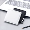White wallet men's short wallet college students thin youth multi-card mini wallet 1