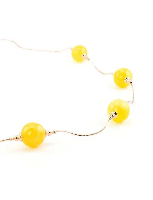 Рисунок 2 - Изящное колье из золота с шариками