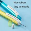 Uni Mechanical Pencil 450T Kuru Toga 0.5mm Lead Continuous Core Automatic Rotating lápices For Students Kids Stationery Supplies 4