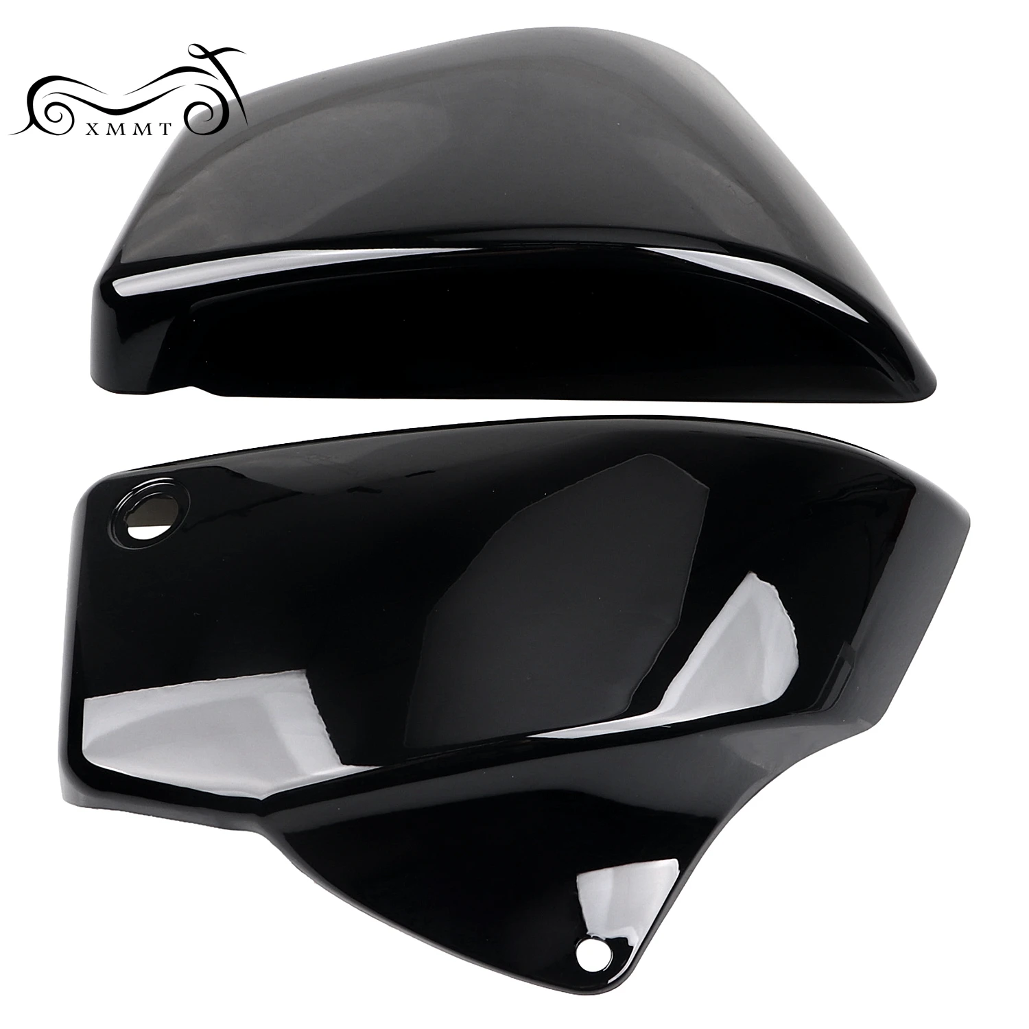 Left Right Chrome Battery Side Fairing Covers For Honda Shadow ACE