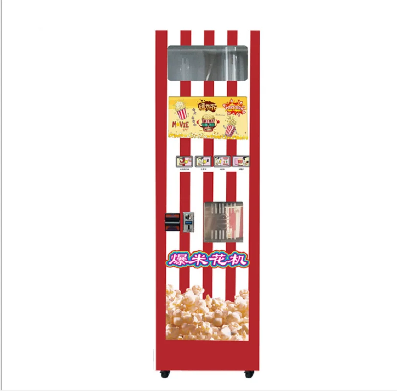 2023NewTechnologyFullyAutomaticCoinOperatedPopcornVending