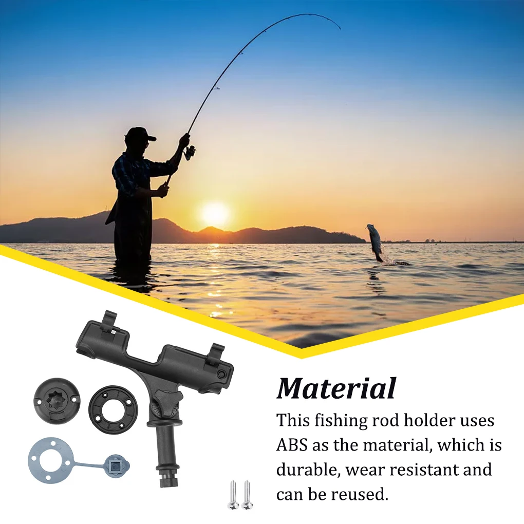 360 Degrees Swivel Fishing Rod Holder Adjustable Portable Fish Tackle Pole  Support Parts Mount Outdoor Kayaking - AliExpress