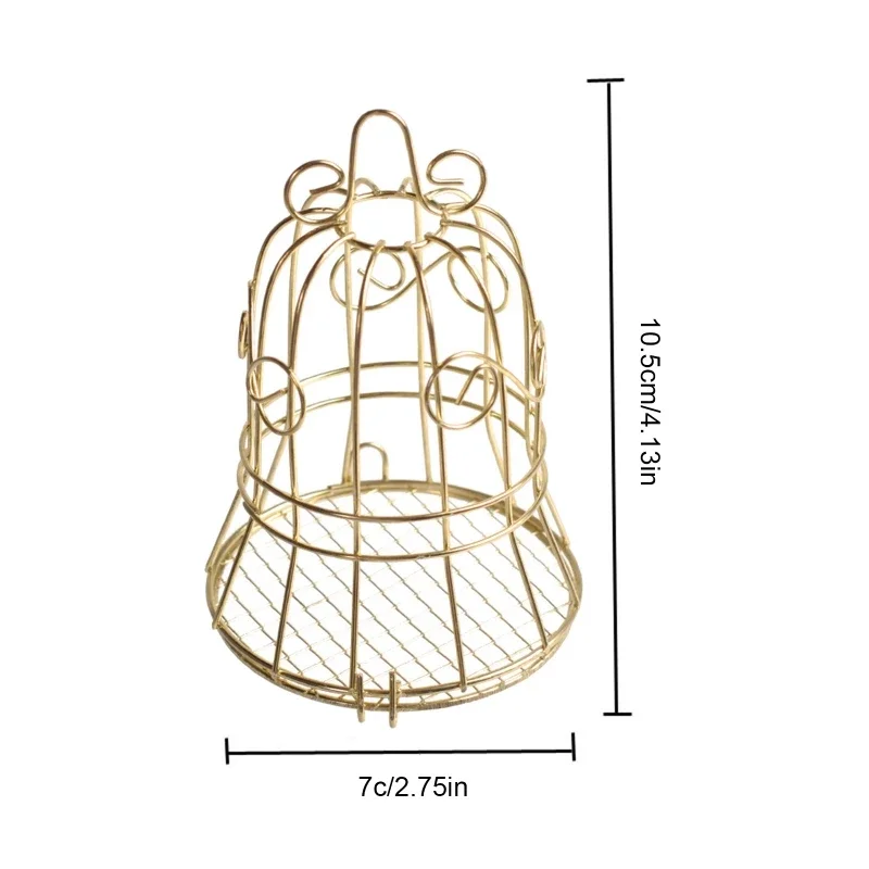 Bird Feeder Metal Bird Feeder Proof Feeders Hanging Outdoor Fat Ball Feeding Tool Gift for Bird Watchers Garden Decor K5DC