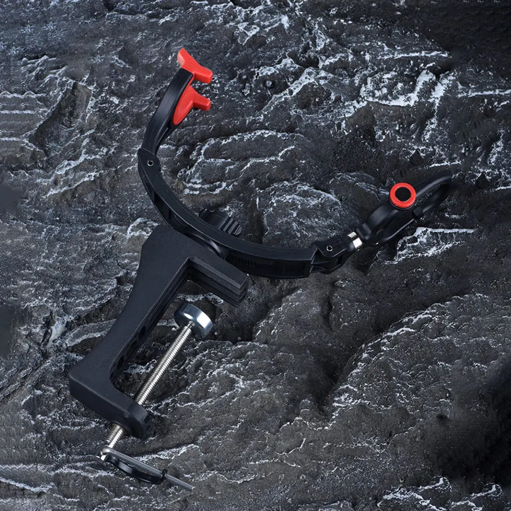 Fishing Rod Pole Stand Bracket Adjustable Boat Rod Bracket Portable Fishing Rod Holder for Boat Support Gear