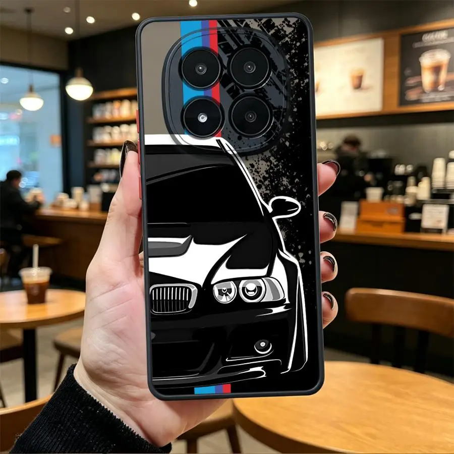 Sleek Sports Car M Logo Phone Cover Case