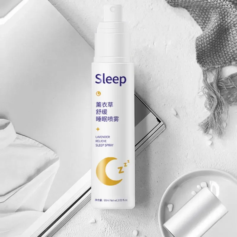75 Ml Lavender Pillow Sleep Spray Insomnia Essential Oil Soothe Sleep Deep Sleep  Enjoyable
