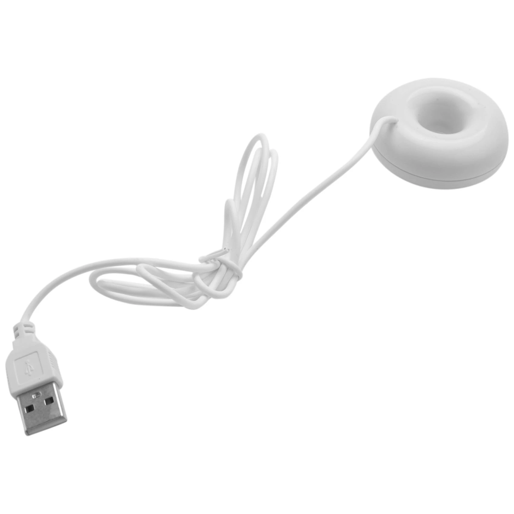 White donut humidifier usb office desktop mini humidifier portable air purifier white