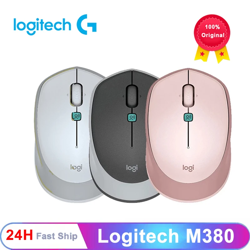 

Мышь Logitech M380 беспроводная, 1000dpi