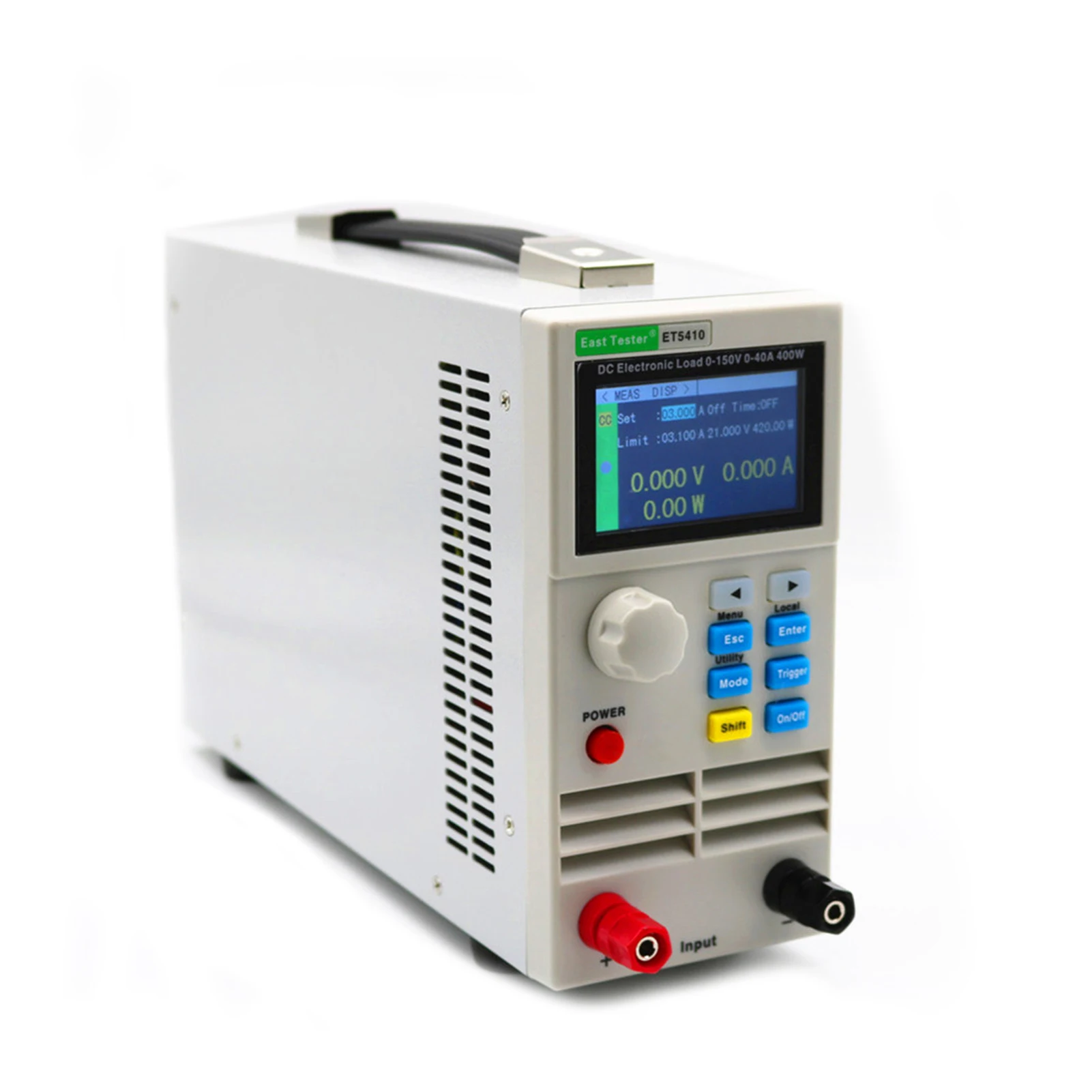 

ET5410 400W 0-150V 40A DC Load Electronic Tester Battery Testing Equipment