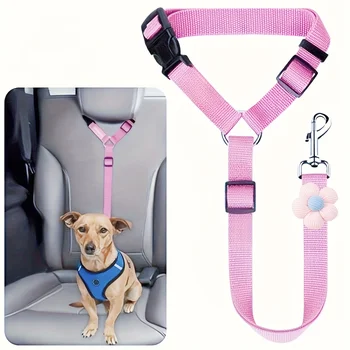 Dog Car Seat Belt Safety Leash 3