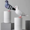 Pigeon Automatic Foaming Hand Soap Dispenser Touchless Cute Bird Soap Dispenser for Commercial Offices Countertop Household Use 1
