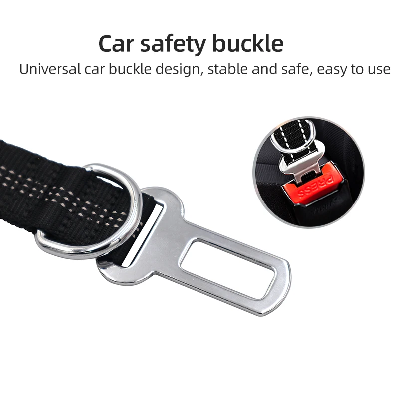 Haustier Hund Auto Sitz Gürtel Lanyard Reise Haul Fahrzeug Sicherheit Liefert Hund Leinen Versenkbare Stretch Leine für Große Hunde Tier – Detail 22
