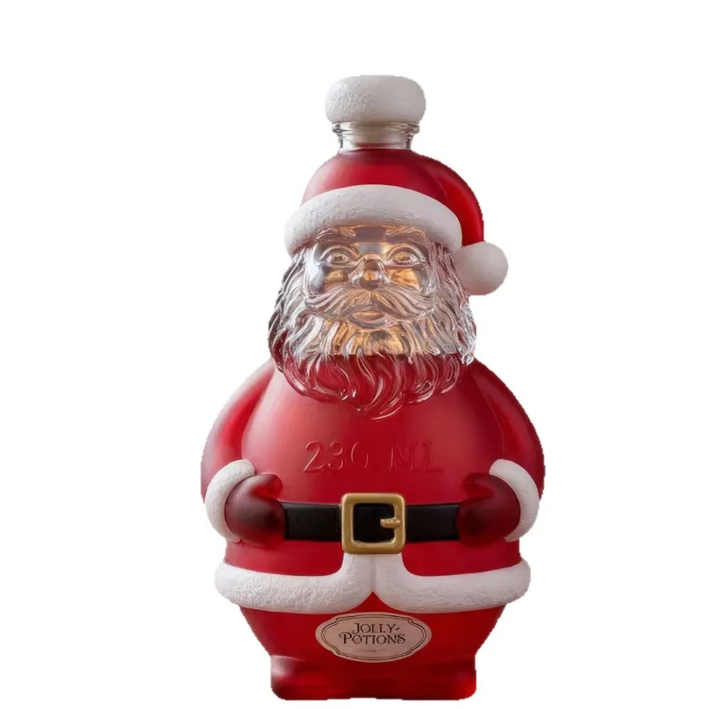 Santa Claus Whiskey Decanter Bottle - Convenient and Practical Home Bar Accessory for Stylish  Entertaining Interesting