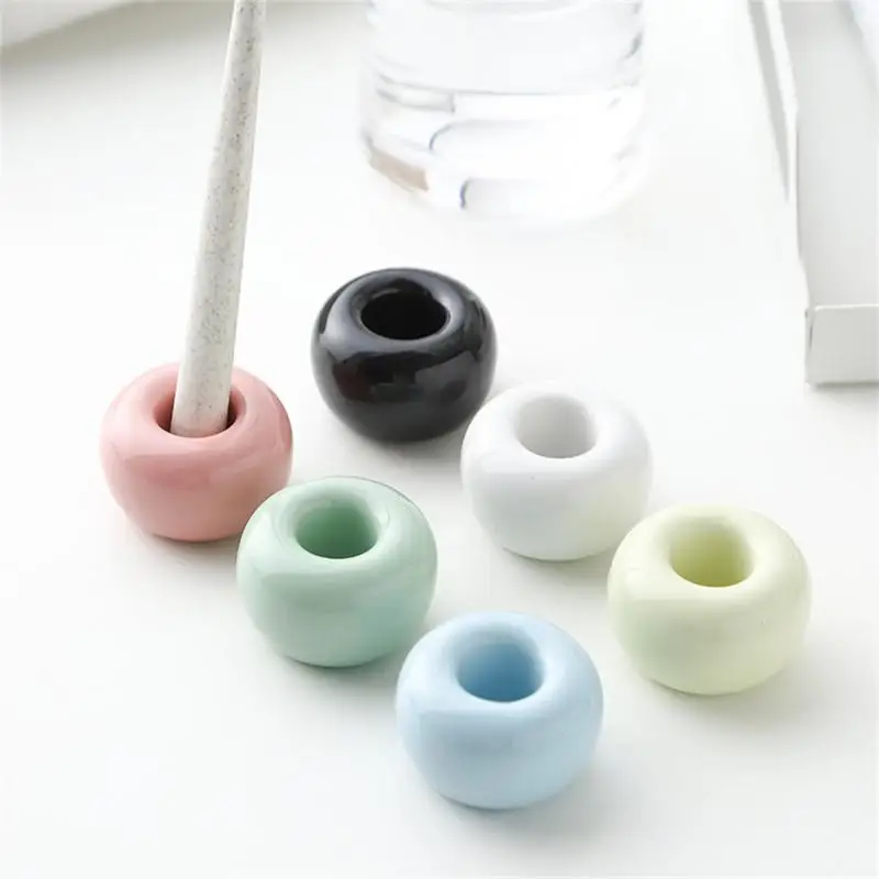 Portable Ceramic Toothbrush Holder Toothbrush Holder Toothbrush Holder Macaron Fashion Couple Toothbrush Holder Bath Accessories