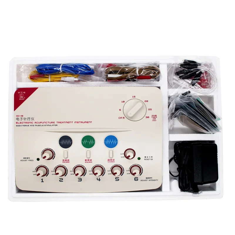 EMS Electroacupuncture Physiotherapy instrument Low Frequency Muscle Stimulator Massager for Relaxing And Physiotherapy SDZ-II