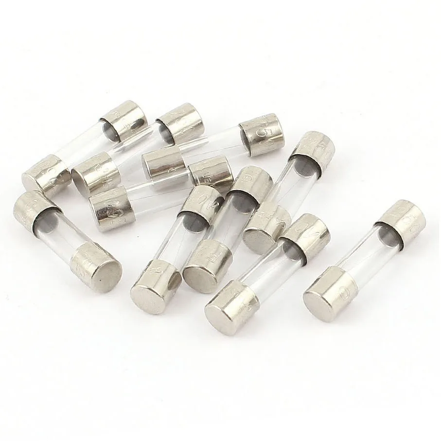 

10 pcs 250 V 250 mA 0.25 A fast action fuse 5 x 20 mm glass tube