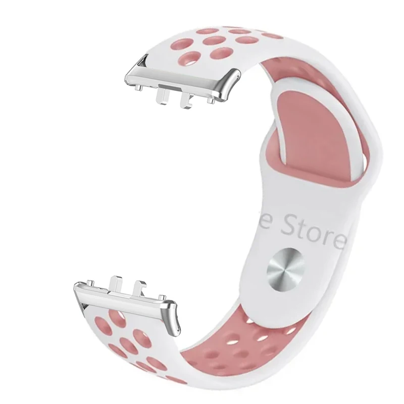 Breathable Soft Silicone Adjustable Sport Wristband Bracelet