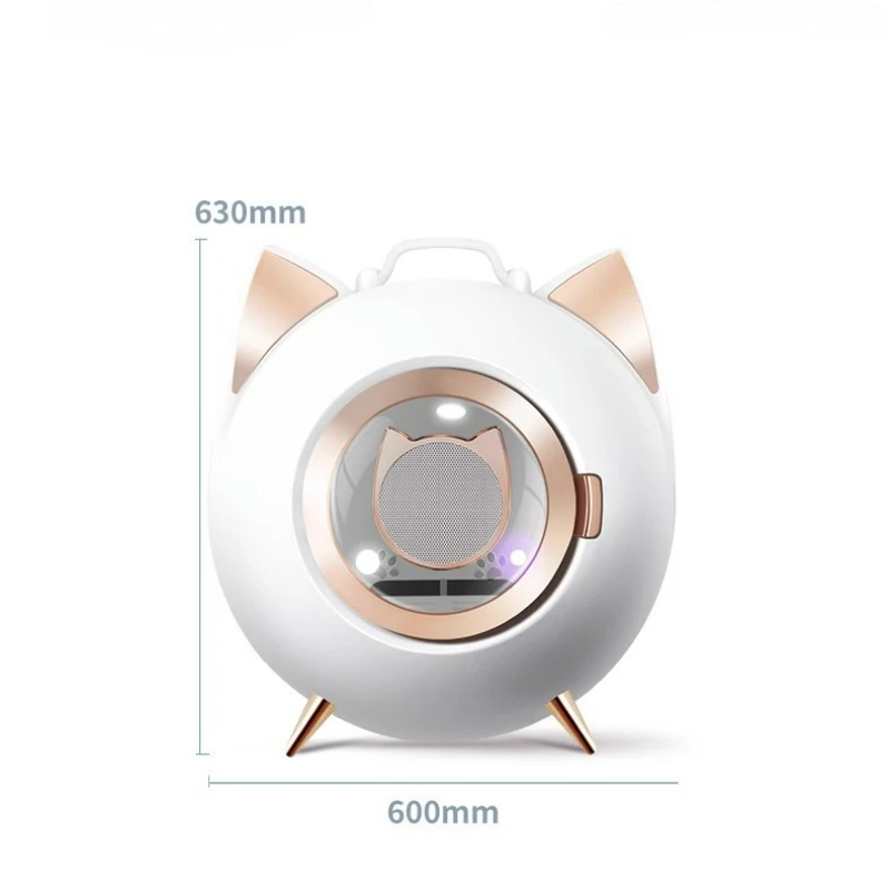 Large Capacity Pet Drying Box Universal Water Blower for Cats and Dogs High Air Volume Portable Pet Dryer Noiseless Hair Dryer