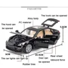 1/24 Sclae Panamera Alloy Simulation Car Model Toy Metal Diecast Vehicle with Pull Back Light and Sound Collection Toys for Boys 2