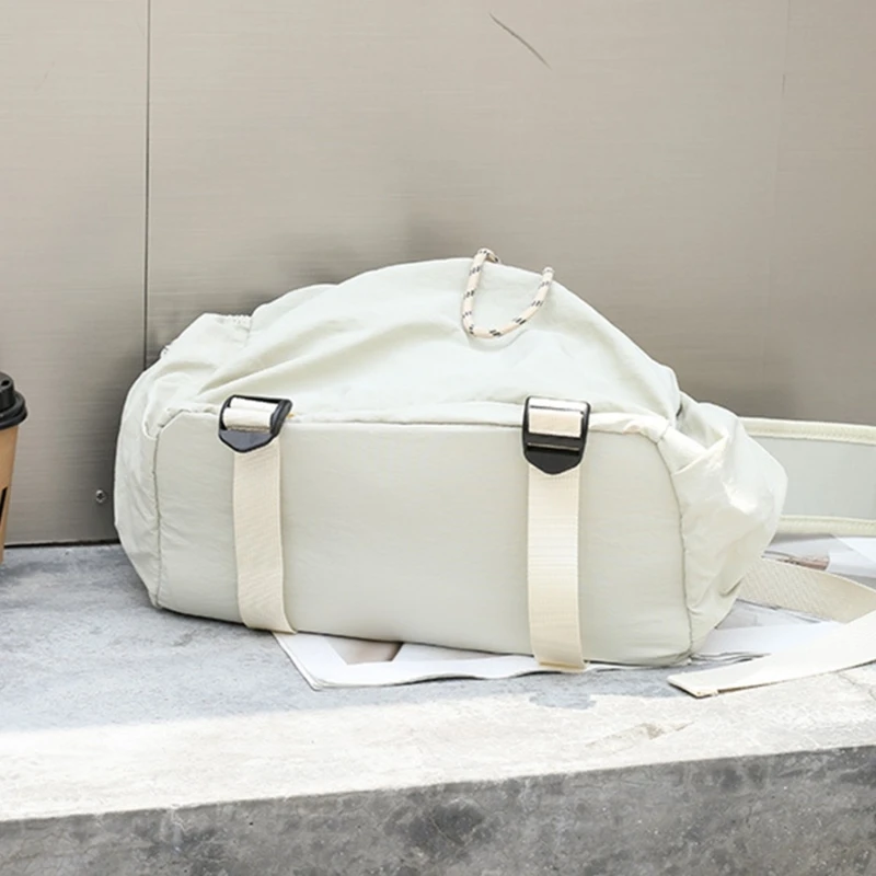 Travel Daybags for Women Travel School Ruched Drawstring Backpack Daypack School Bag BookbagShoulder Bag Large Capacity