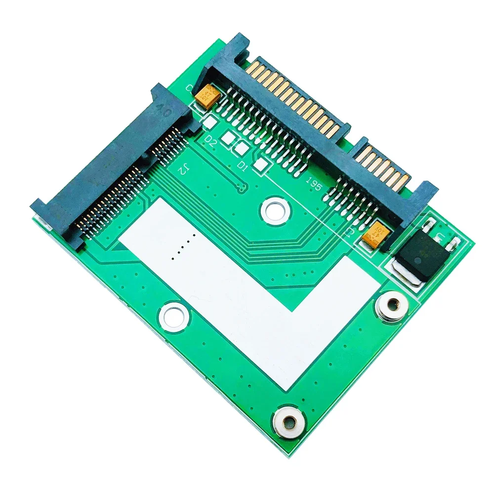 Новинка MSATA SSD на 2,5 'SATA 6,0 Гб адаптер преобразователь карта Райзер модуль плата Mini PCIE SSD MSATA-SATA 3,0 плата расширения карты