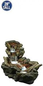 win558,outdoor fountain,indoor fountain,outdoor decor,yard decor,alpine