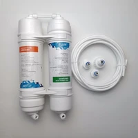 Waternoble 10 นิ้วเปลี่ยนไส้กรองน้ํา PP Cotton & T33 เปิดใช้งานคาร์บอนกรองคลอรีนกําจัดน้ําระบบ 4