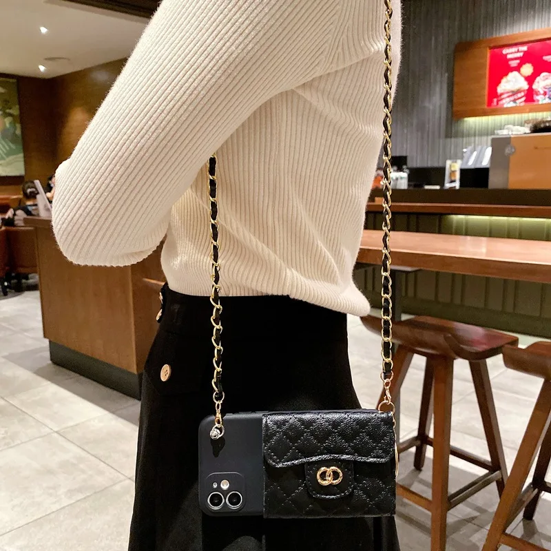 Cute Lanyard Silicone Cover For Samsung X-COVER 5 7 M13 M12 M53 Lovely Cartoon Wallet Case For Galaxy M52 M32 M62 M31 M33 M51_voghion.com