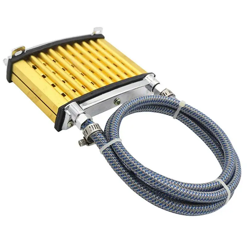 

Radiator Cooling Fans Engine Oil Cooling Radiator System Kit Motor Oil Cooling Cooler Radiator Engine For ATV Motorcycle