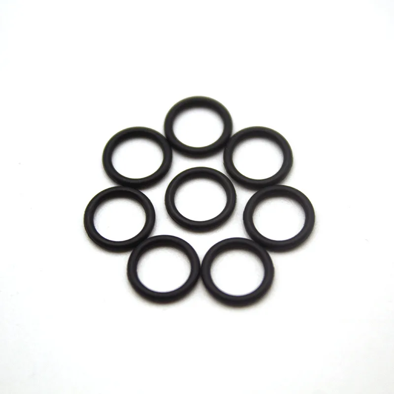 

100pcs Rubber Ring NBR O-Ring Sealing OD 4-10mm CS 1mm Nitrile O Ring Seal Oil Gaskets Washer for Plumbing Sealing Repair