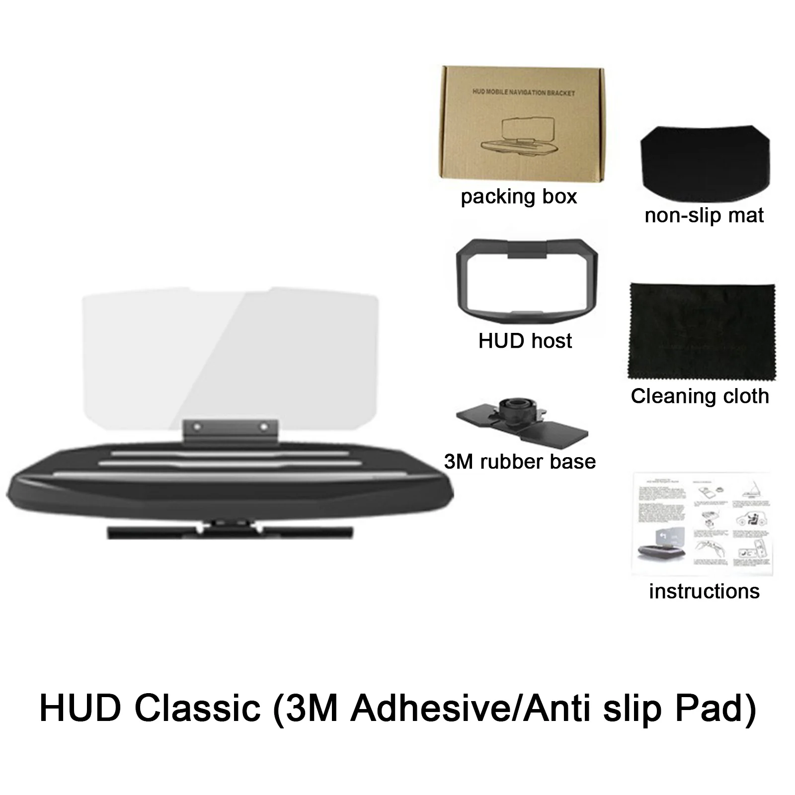 Espositore portatile per Auto Head-Up elettronica per Auto Display per proiettore HUD accessori per tachimetro per Auto digitali tutti i Wireless per Auto - Image 2