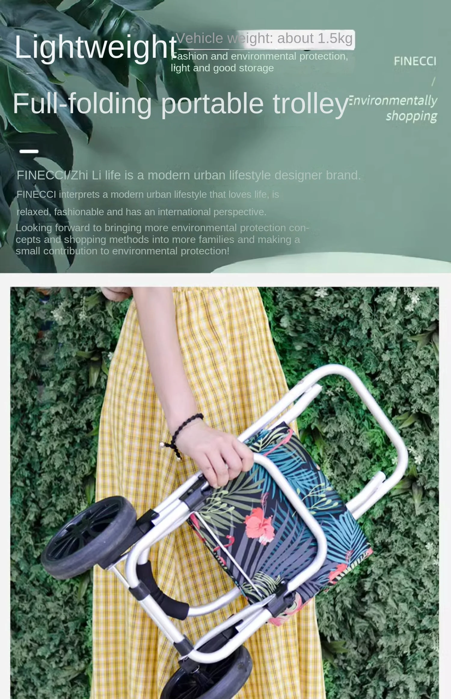 Shopping cart, small pull cart, mini foldable hand trailer, artifact, portable home
