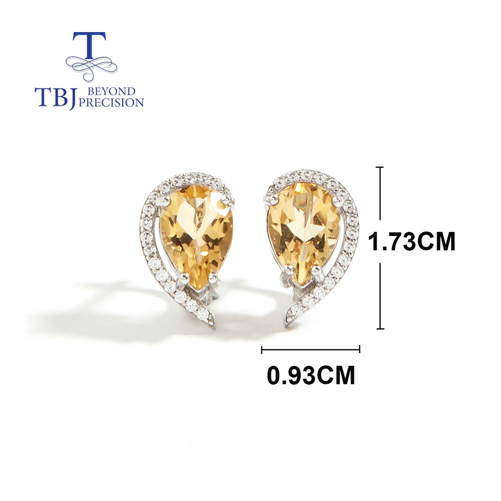 ORECCHINI etnici con pietra in argento 925 - CHAMARGAN