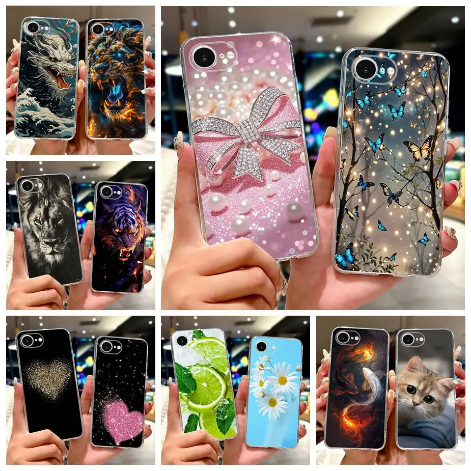 Luxury Painted Soft Silicone Phone Case - Enhanced Back Cover Bumper