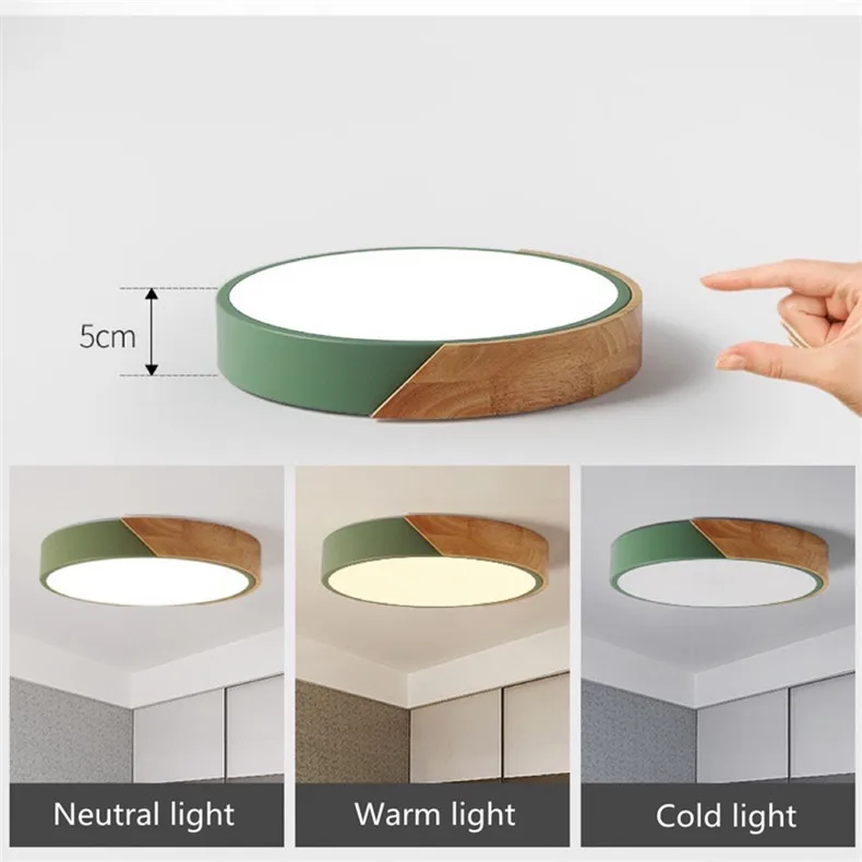 Description Picture 3 of itemLed ceiling light living room bedroom chandelier modern ceiling lamp Kitchen corridor balcony kid's room light Surface Mounted