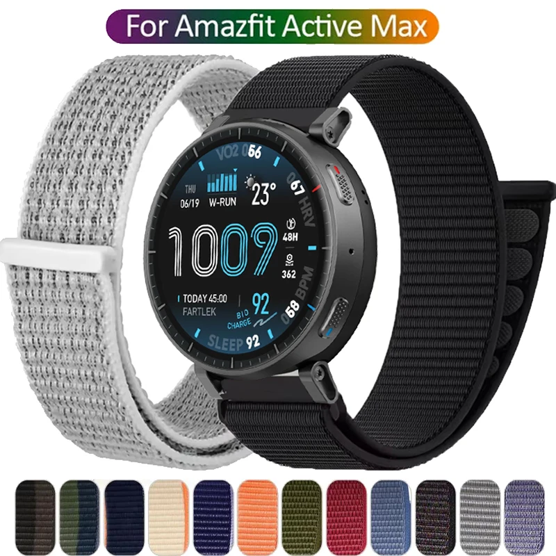 Nylon Loop Sport Strap - 20mm/22mm Adjustable Wristband