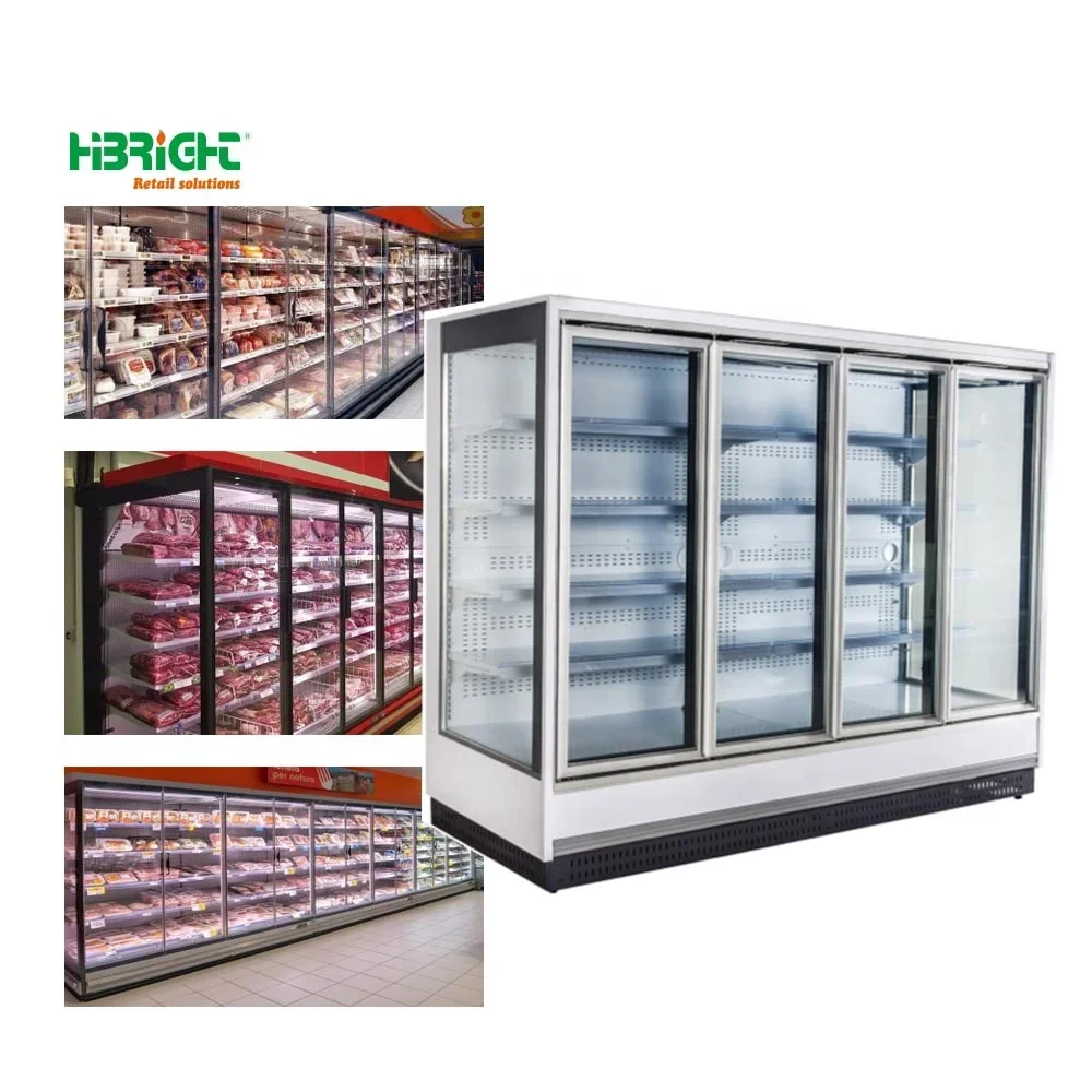 Customized Color Convenience Store Commercial Fridge Supermarket Island Freezer - Image 2